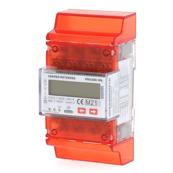 Polier Compteur Modulaire triphasé/tétra 5 A MBUS MID