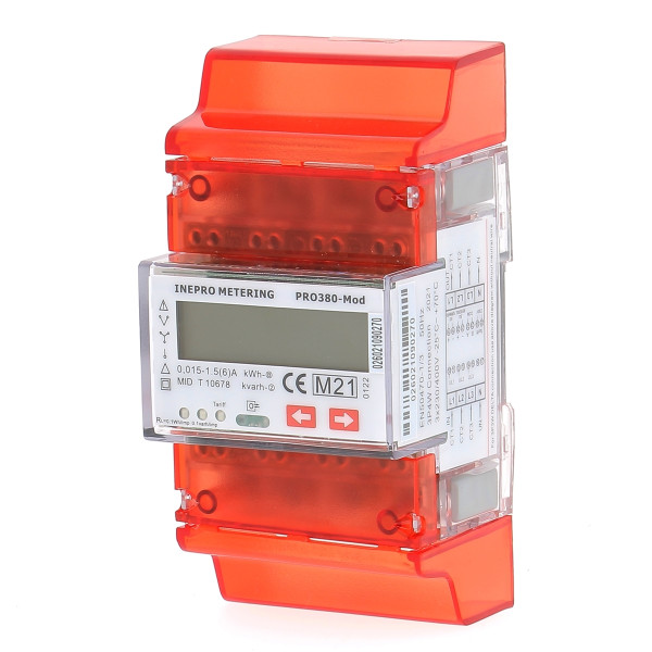 Polier Compteur Modulaire triphasé/tétra 5 A RS485 MODBUS MID