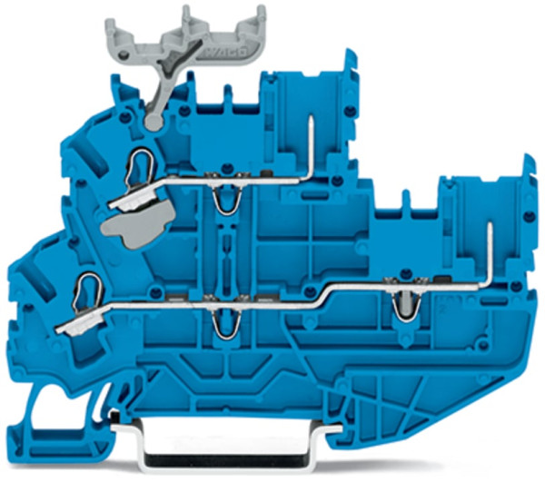 Borne base 2et.1c.passage n/n bleu