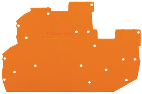 Plaque extrem. orange 1mm