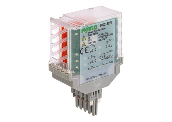 Rel relais avec 3 t et 1 r 24 vdc