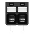 Borne pour circuits imprimés thr bouton-poussoir 1,5mm² pas3.5mm 2 pôles, noir