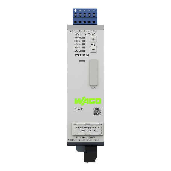 Alimentation à découpage pro 2 triphasée 400 v ac / 24 v dc - 5 a