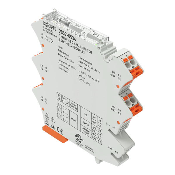 Relais à seuils pour sonde thermocouple