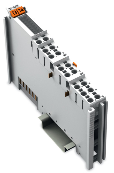 Borne de distribution de polarités 16+ 24 v dc