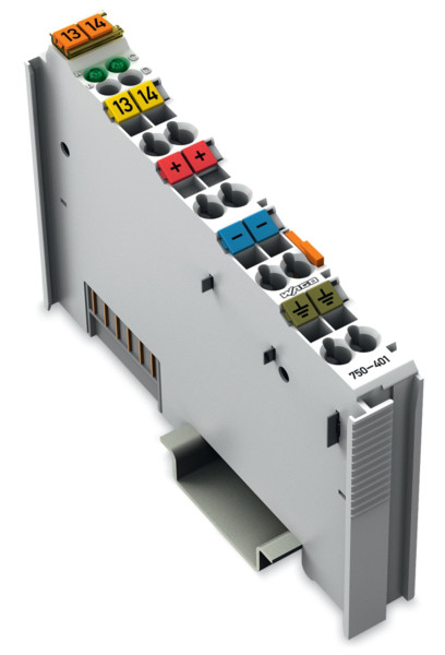 Borne 2 entrées tor 24 v dc - 0.2 ms - 3 fils