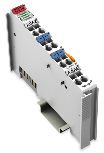 Borne 4 sorties relais statiques 0...30 v ac/dc - 2.5 a