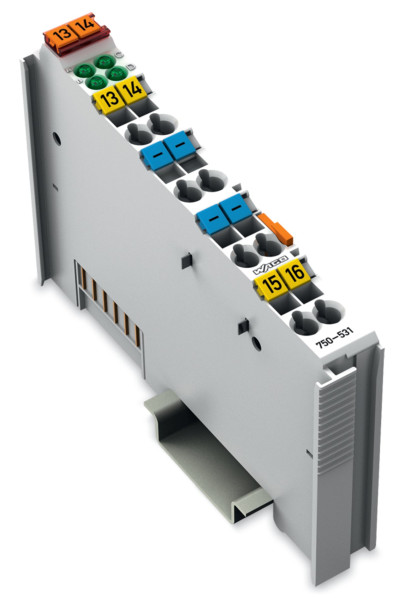 Borne 4 sorties tor 24 v dc - 0.5 a - 2 fils