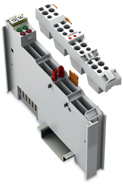 Borne 2 entrées tor 24 v dc - 3.0 ms - diagnostic / acq. - débrochable