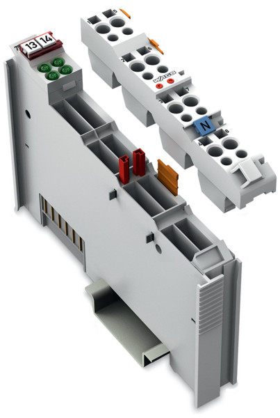 Borne 4 sorties tor 120/230 v ac - 0.25 a - 2 fils - débrochable