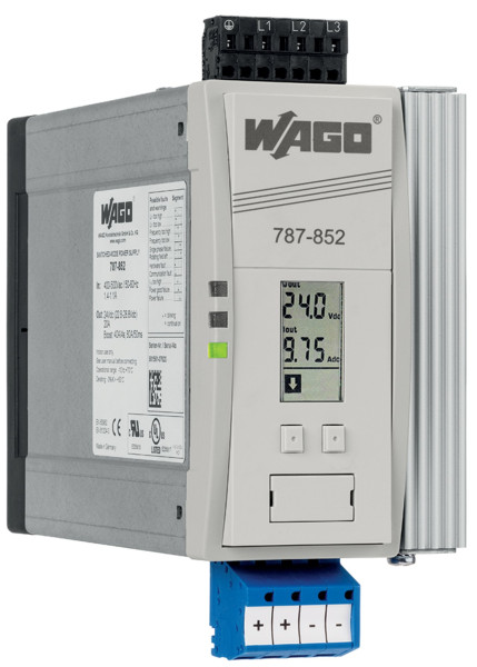 Alimentation à découpage pro 3 x 400 v ac / 24 v dc - 20 a - afficheur