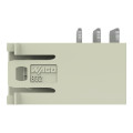 Connecteur mâle tht 1.2 x 1.2 mm solder pin droit, gris clair