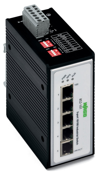 Switch ethernet 5 ports 100base-tx