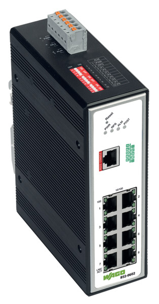 Switch profinet administrable 8 ports 100base-tx