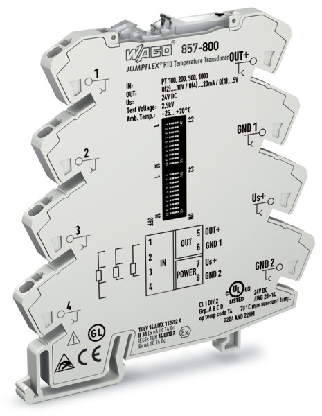 Convertisseur pour sonde rtd