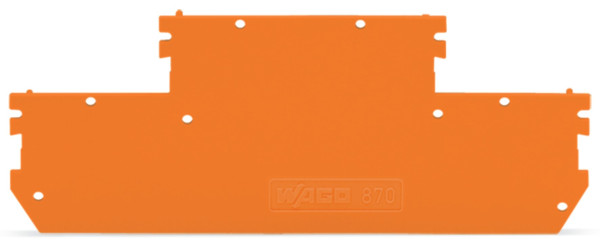 X-com plaque extremite orange