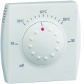 Thermostat ambiance électronique semi-encastré avec voyant 230v