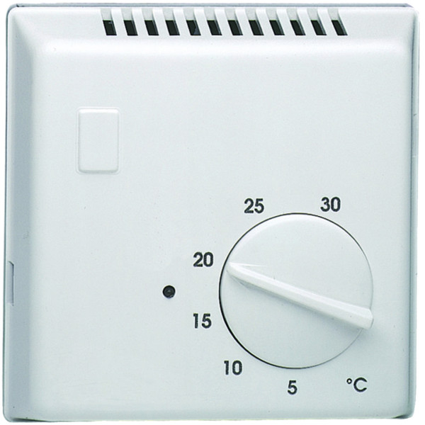 Thermostat ambiance bi-métal chauf eau ch contact inv voyant entrée abaiss 230v