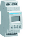 Interrupteur horaire électronique 2 voies annuelle, astronomique, crépusculaire