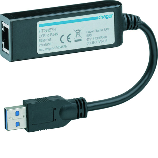 Convertisseur usb vers ethernet pour htg411h