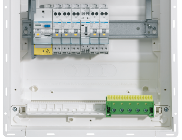 Coffret encastré 24 m porte transp.