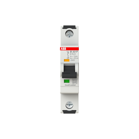 Disjoncteur magnétique seul - m300p - 1p -cbe d - 6,3a