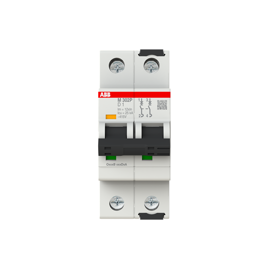 Disjoncteur magnétique seul - m300p - 2p -cbe d - 1a