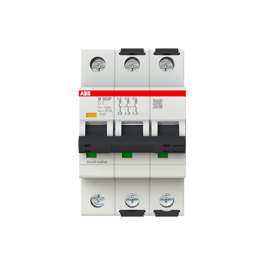 Disjoncteur magnétique seul - m300p - 3p -cbe d - 1a