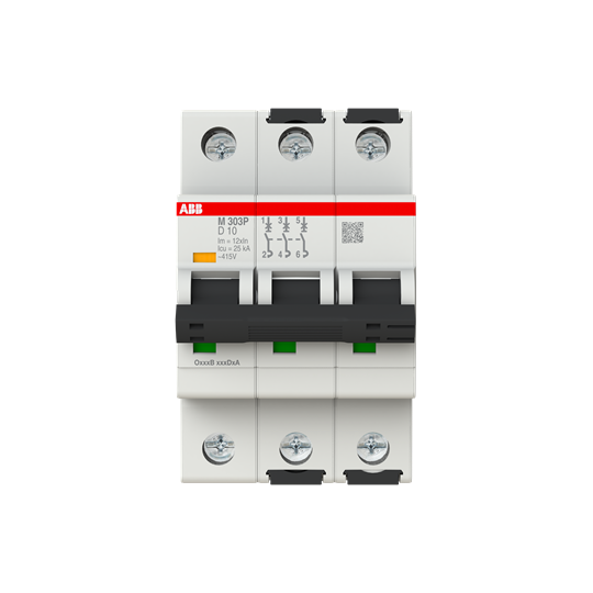 Disjoncteur magnétique seul - m300p - 3p -cbe d - 10a