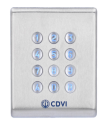 Clavier digicode bluetooth CDVI 3 relais à électronique déportée - F0201000066