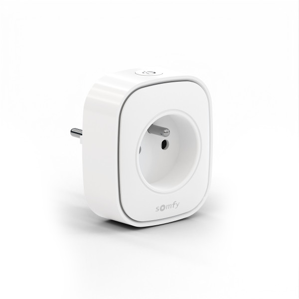 Prise connectée Zigbee Somfy compatible TaHoma avec suivi de consommation électrique