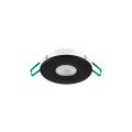 Spots encastrés led - start spot collerette sans capteur pir noir