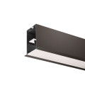 Mc2 - mini continuum ii bord 1,2m 18w 2300lm 830 version dali noir opale