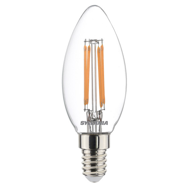 Lampes led non directionnelles toledo retro flamme 4,5w 470lm 827 e14