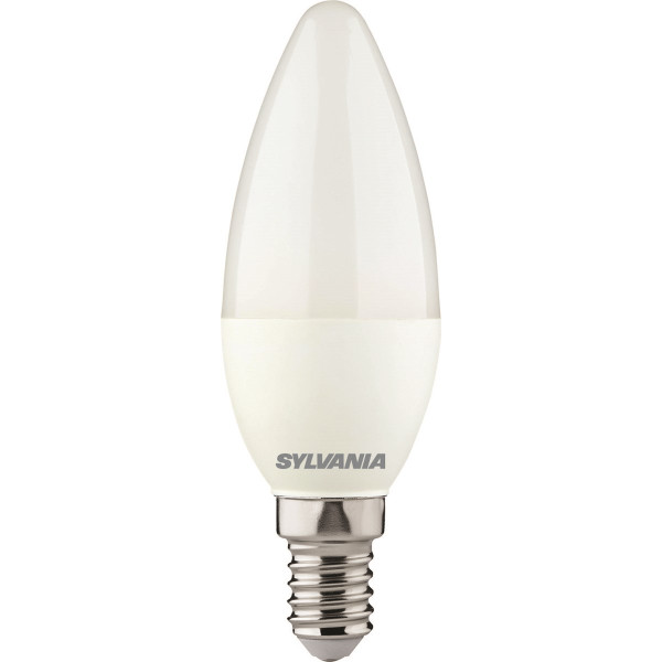 Lampes led non directionnelles toledo flamme dépolie 4,5w 470lm 827 e14 