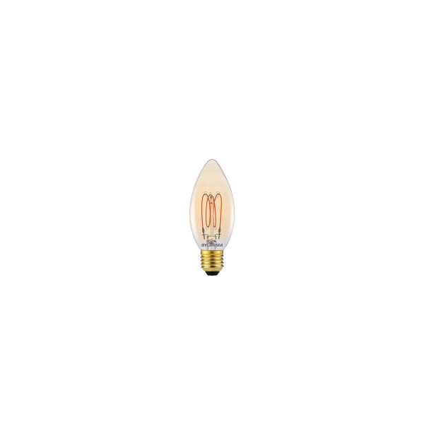 Lampes led toledo vintage flamme 3,5w 250lm dimmable 820 e14