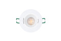 Spot encastré LED aluminium Sylvania Start 8,7W 870lm 827/830/840 IP44 dimmable blanc