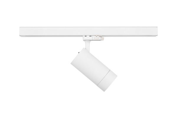 Spots sur rail lenzo large 30w 2250lm 940 o/b dimmable blanc