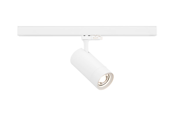 Spots sur rail lenzo large 30w 1925lm 930 o/b dimmable blanc