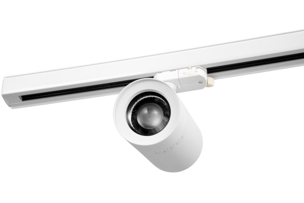 Spots sur rail lenzo large 30w 1925lm 930 o/b dimmable blanc