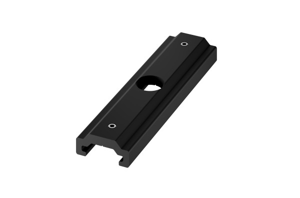 Rail onetrack support fileté m13 aluminium noir s-9000/322-m13-b