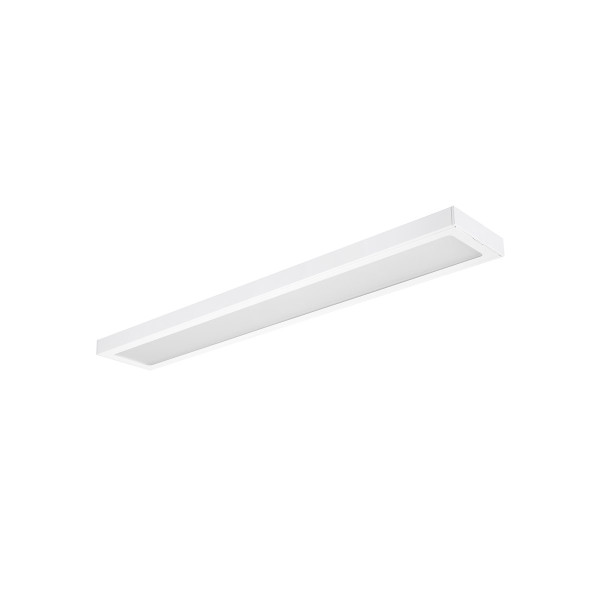 Luminaires tertiaire et scolaire surface et suspendu - optix plafonnier led basse luminance 1200 mpo d 24w 2863lm 840 blanc dali