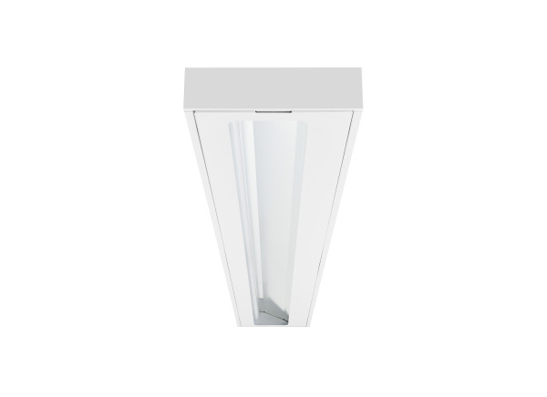 Luminaires tertiaire et scolaire surface et suspendu - optix plafonnier led basse luminance montage en saillie optique asymétrique 1500 37w 4250lm 840 blanc