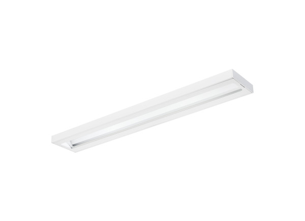 Luminaires tertiaire et scolaire surface et suspendu - optix plafonnier led basse luminance montage en saillie optique asymétrique 1500 37w 4250lm 840 dali blanc