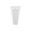 Luminaire surface et suspendu optix s 1500 mpo d 37w 4350lm 840 blanc ssa