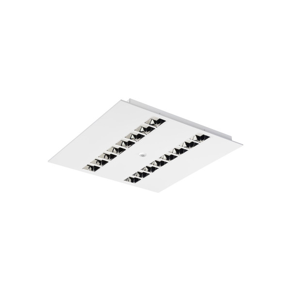 Luminaire encastré optix e 600 2l 27w 3400lm 840 aluminium capteur sylsmart ssa