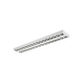 Luminaire surface et suspendu optix s 1200 2l 27w 3600lm 840 aluminium ssa