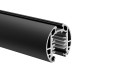 Lytespan rail en section ronde 1m noir 9000-1/b-st15