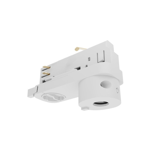 Rail lytespan adaptateur suspendu asymétrique 3phases blanc 9209-4/w