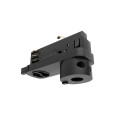 Rail lytespan adaptateur suspendu asymétrique 3phases noir 9209-4/b